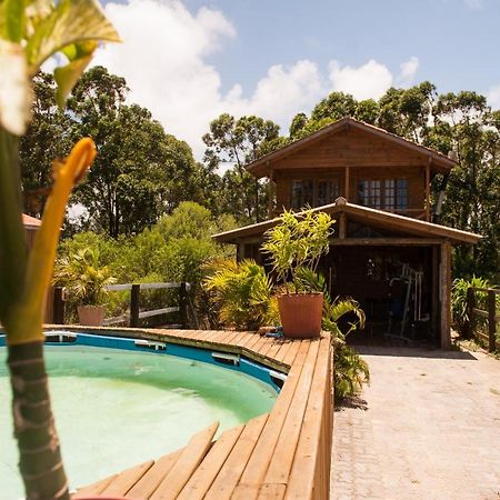 Casa Na Praia Do Rosa Com Piscina Имбитуба Экстерьер фото