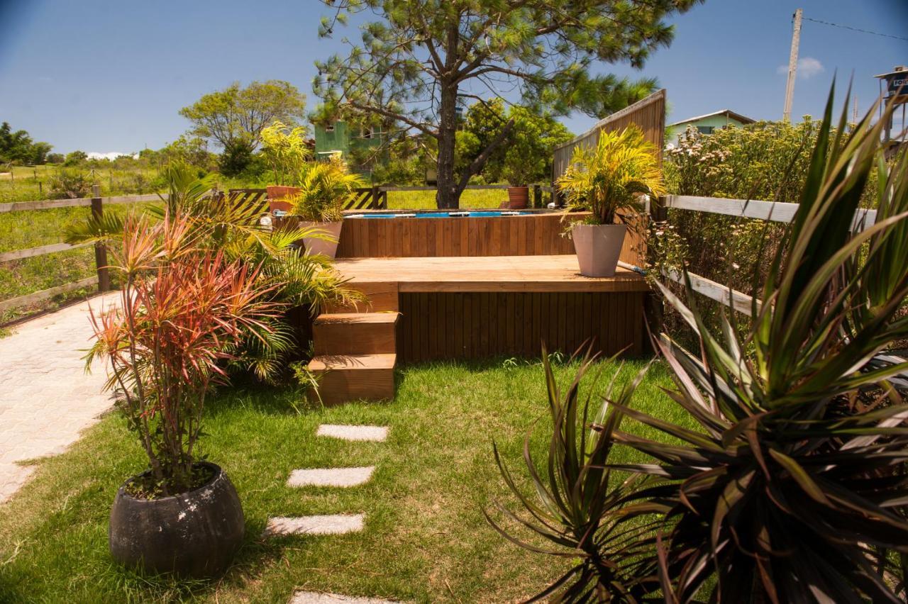 Casa Na Praia Do Rosa Com Piscina Имбитуба Экстерьер фото