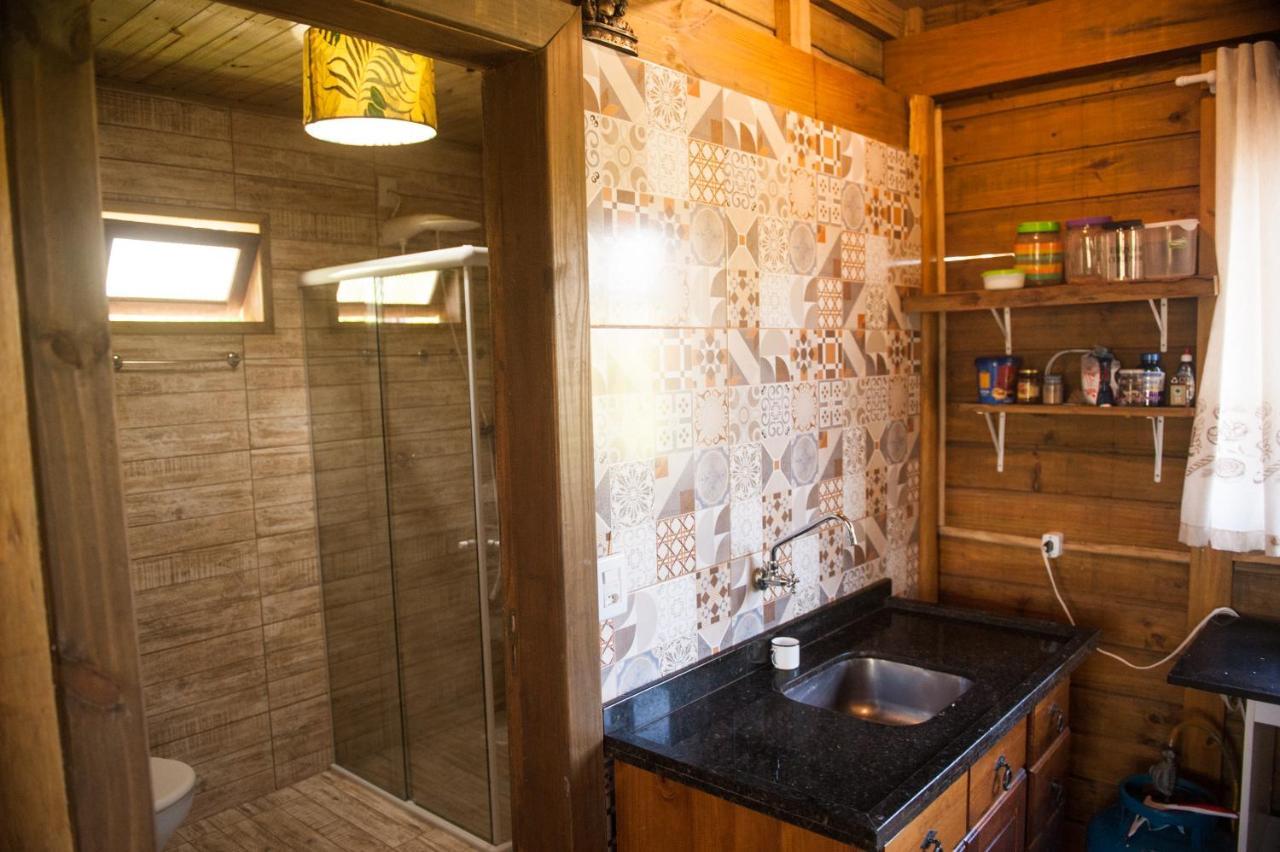 Casa Na Praia Do Rosa Com Piscina Имбитуба Экстерьер фото